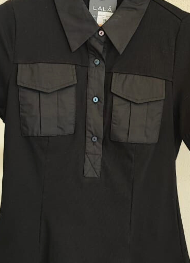 Blusa con bolsillos