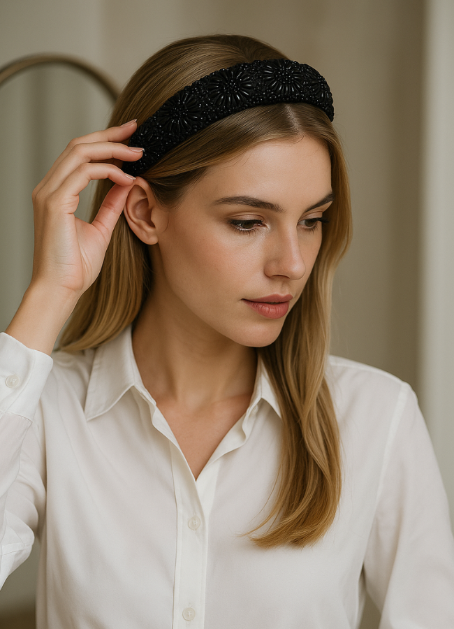 Diadema negra