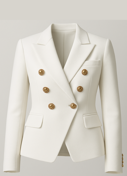 Blazer cruzado White