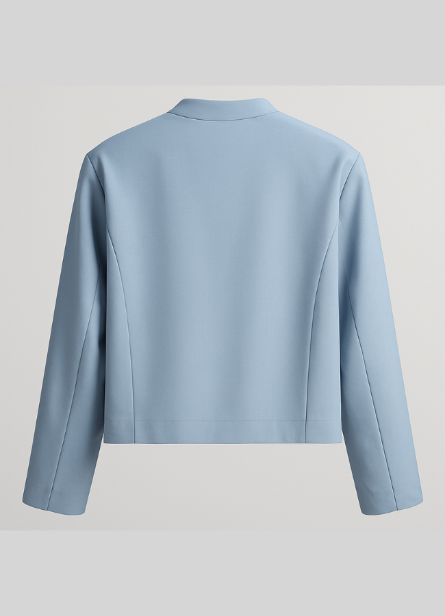 Chaqueta Zipper Blue