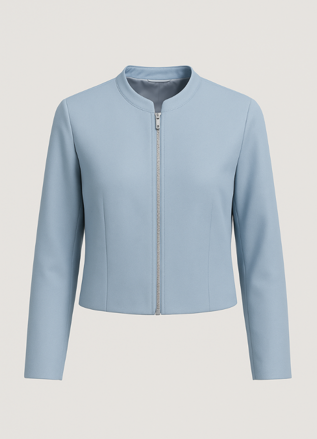 Chaqueta Zipper Blue