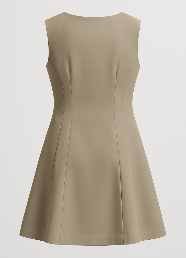 Vestido Taupe