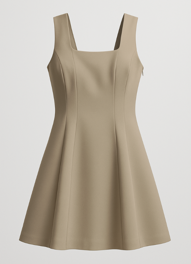 Vestido Taupe