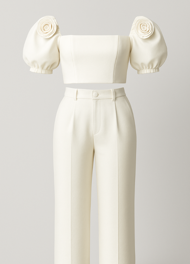 Set flor resorte espalda