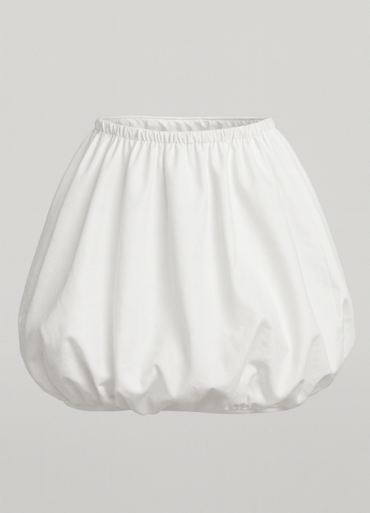 Falda Globo blanca
