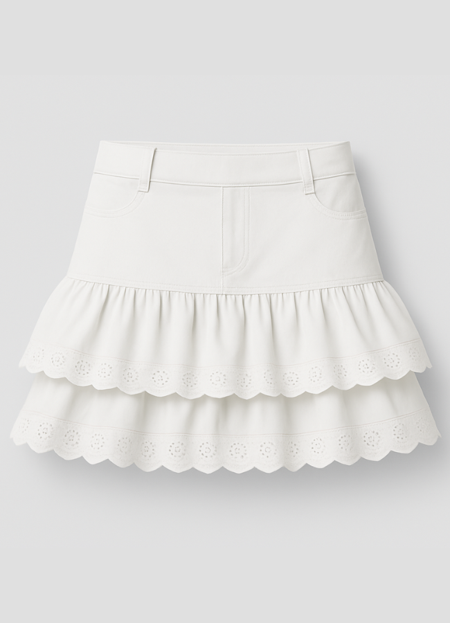 Falda boleros con short