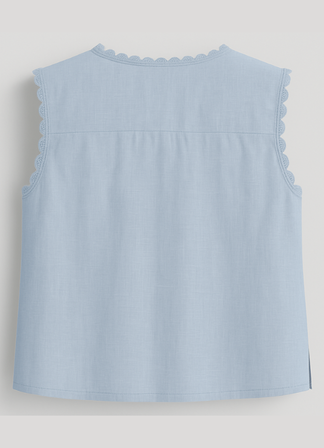 Blusa Azul cielo