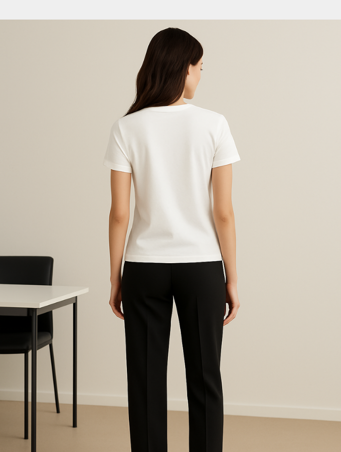 Set Camiseta y pantalon gris y negro